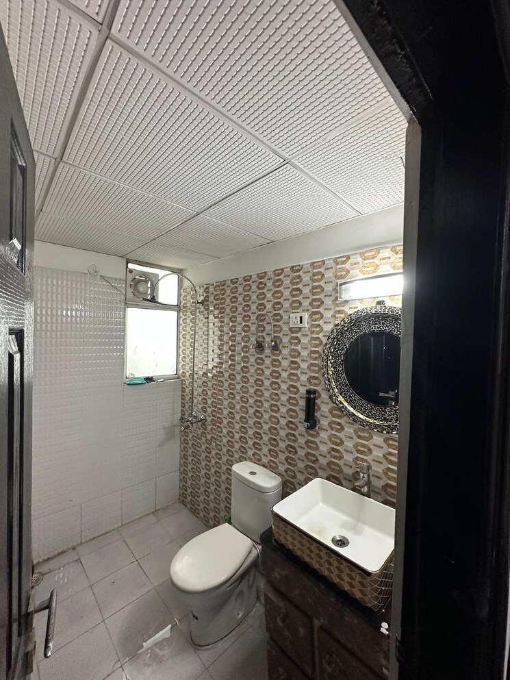Bathroom, aba-orange-county 3 Bedroom 1800 Sq.Ft. Apartment In Ahinsa Khand 1 Ghaziabad 9161005