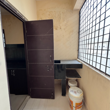 Kitchen in 1 BHK Apartment at Suja Enclave Kondapur, Sriram Nagar – for Rent