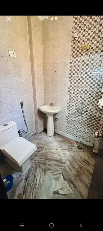 Bathroom in 2 BHK Builder Floor at Laxmi Nagar – for Rent