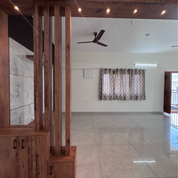 Living Room in 3 BHK Apartment at Padma Nilayam Kondapur, Sriram Nagar – for Rent