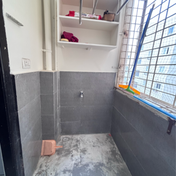 Kitchen in 3 BHK Apartment at Padma Nilayam Kondapur, Sriram Nagar – for Rent