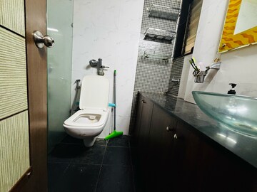 Bathroom in 2 BHK Apartment at Ekta Meadows, Khatau Estate – for Rent