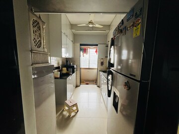 Kitchen in 2 BHK Apartment at Ekta Meadows, Khatau Estate – for Rent