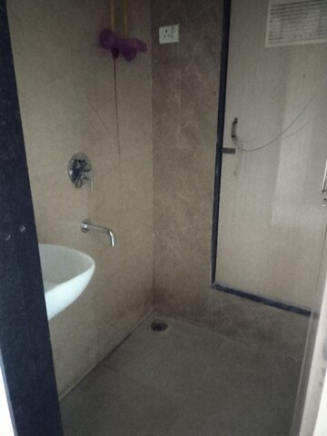 Bathroom in 1 BHK Apartment at Shree Vinayak Avadh, Karanjade – for Rent
