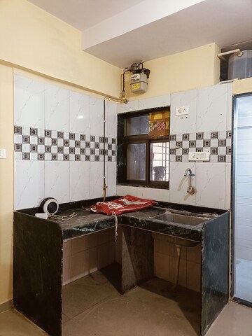 Kitchen in 1 BHK Apartment at Bajrangdas Bappa CHS, Dahisar East – for Rent