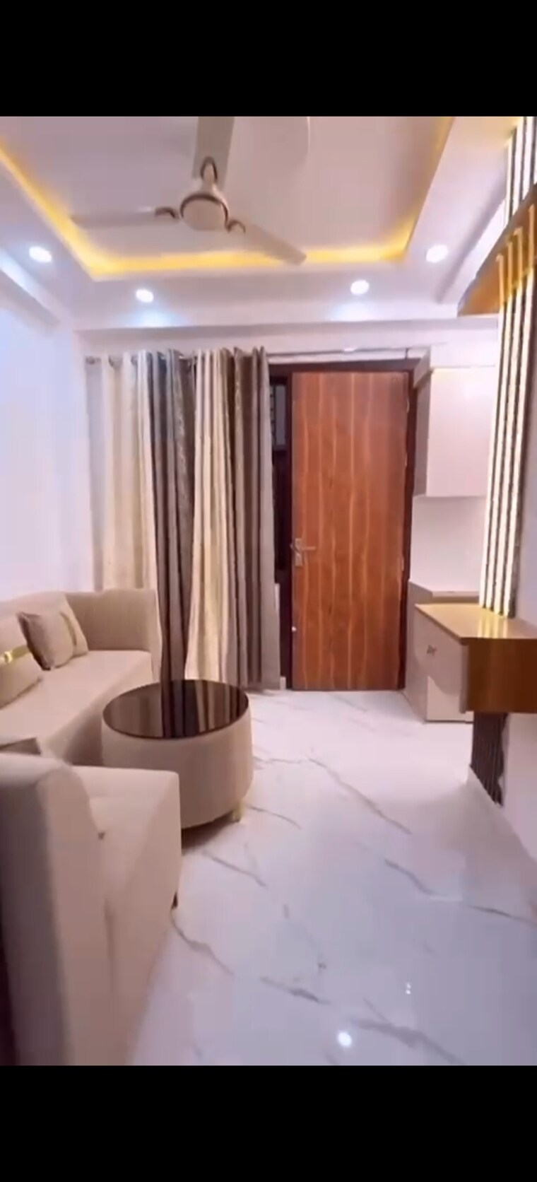 Living Room, uttam nagar west 1 Bedroom 45 Sq.Yd. Builder Floor In Uttam Nagar West Delhi 9161240