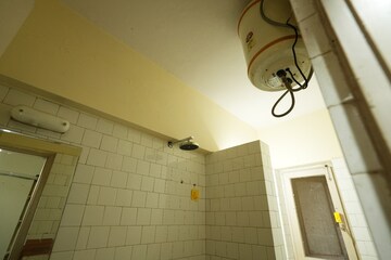 Bathroom in 1 RK Builder Floor at Defence Colony – for Rent
