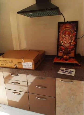 Living Room in 1 BHK Apartment at Rutu City, Thane West – for Rent