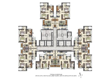Master Plan in 2 BHK Apartment at Saptrishi Meluha, Malad East – for Sale