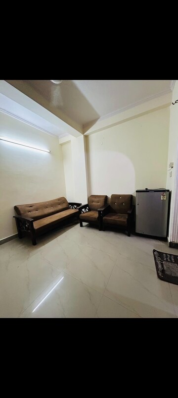 Living Room in 1 BHK Builder Floor at Saket – for Rent