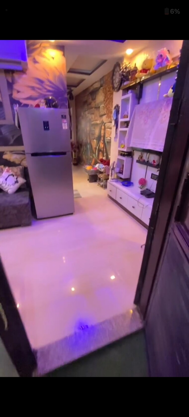 Balcony, dwarka mor 2 Bedroom 80 Sq.Yd. Builder Floor In Dwarka Mor Delhi 9161344