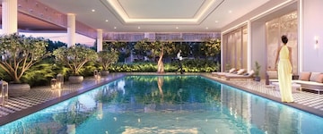 Swimming Pool in 4 BHK Apartment at Birla Anayu, Malabar Hill – for Sale