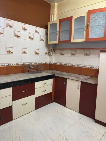 Kitchen in 1 BHK Apartment at Shriram Nagar CHS, Aundh – for Rent
