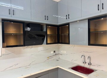 Kitchen in 3 BHK Apartment at Rajapushpa Provincia, Narsingi – for Rent