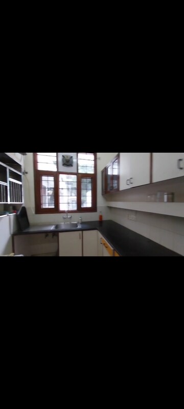 Kitchen in 2 BHK Builder Floor at Sarvodaya Enclave – for Rent