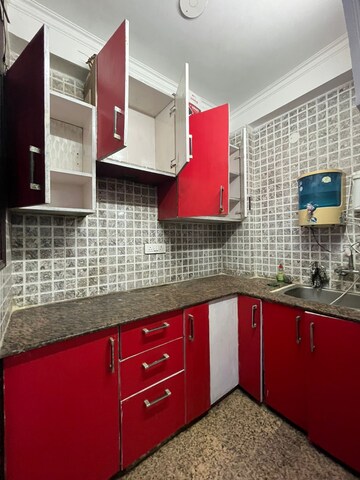 Kitchen in 1 BHK Builder Floor at Saket – for Rent