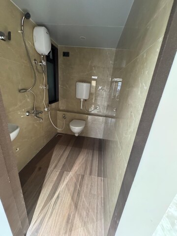 Bathroom in 1 BHK Builder Floor at Shiv Seasons, Naigaon East – for Sale
