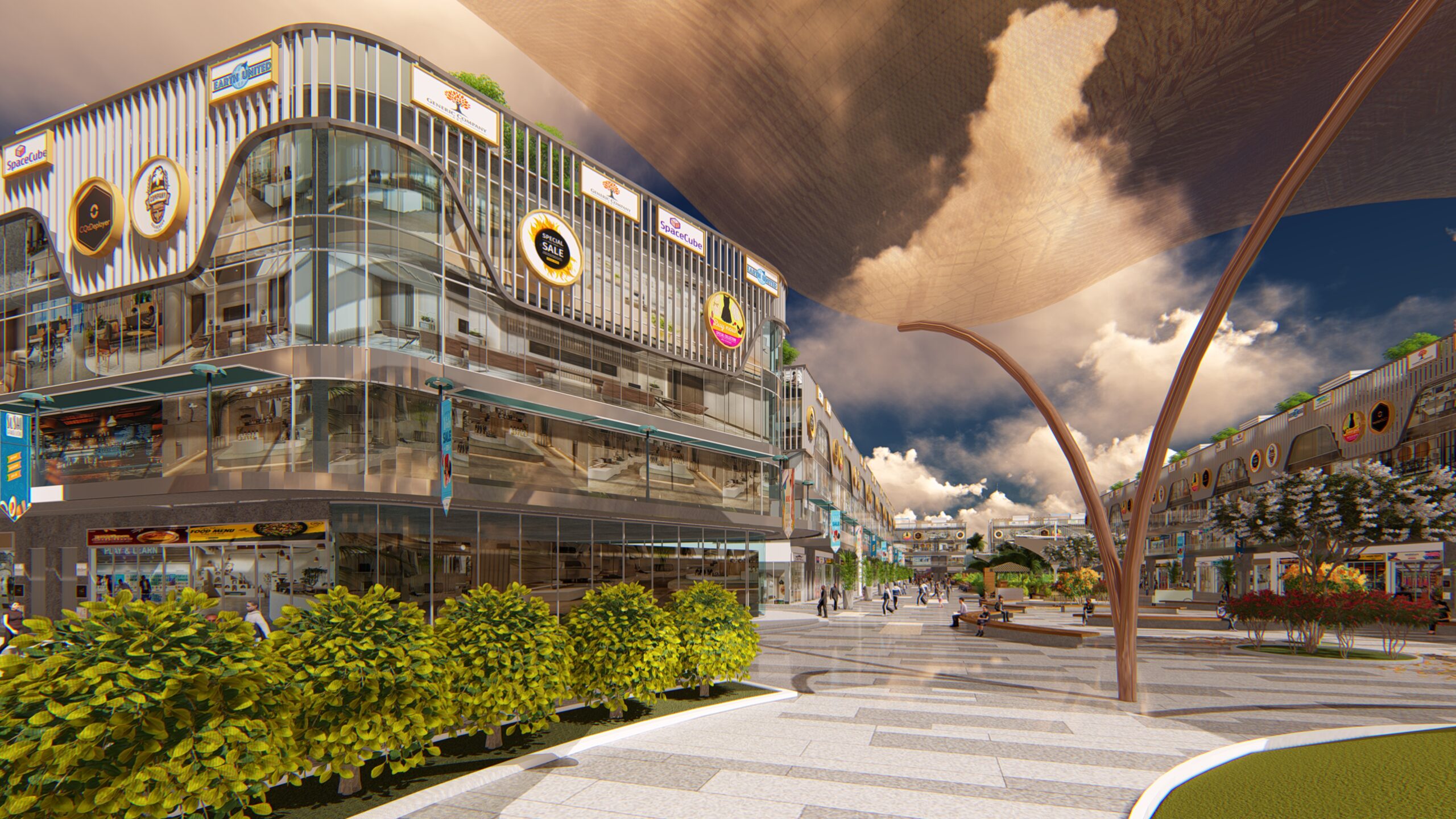 Retail Shop For Sale in Auric Universal Square