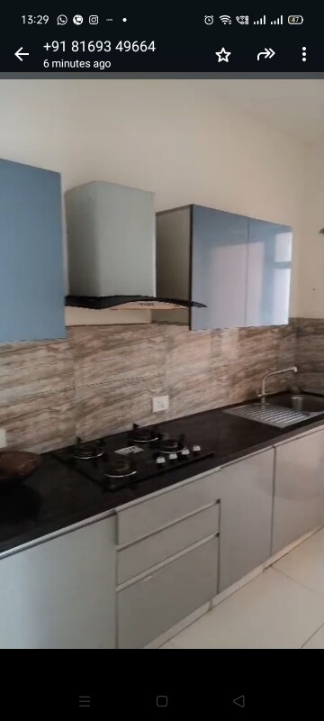 Kitchen in 2 BHK Apartment at Shapoorji Pallonji Joyville Phase 2, Sector 102 – for Rent