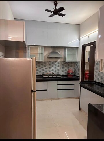 Kitchen in 3 BHK Apartment at Jayabheri Orange County, Gachibowli – for Rent