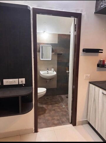 Bathroom in 3 BHK Apartment at Jayabheri Orange County, Gachibowli – for Rent