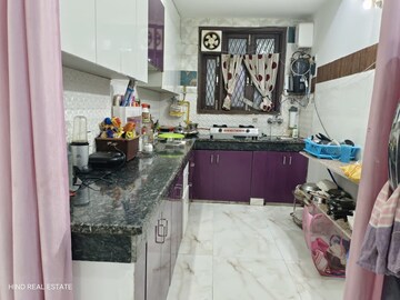 Kitchen in 2 BHK Builder Floor at Chattarpur – for Rent