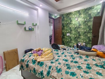 Bedroom in 2 BHK Builder Floor at Chattarpur – for Rent