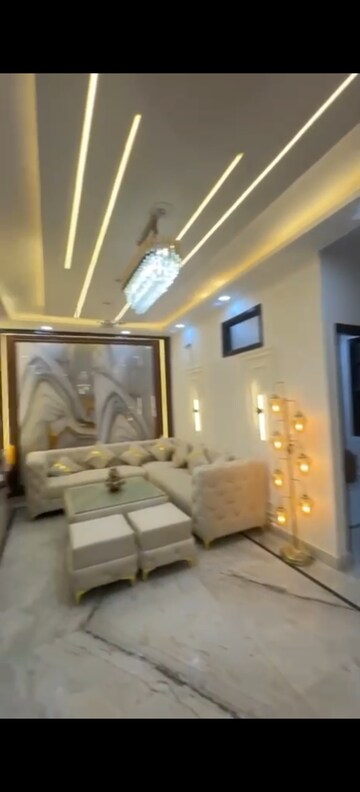 Living Room in 3 BHK Builder Floor at Dwarka Mor – for Sale