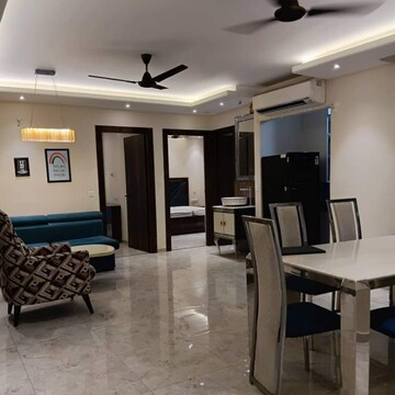 Living Room in 3 BHK Apartment at Gundecha Trillium, Devala Pada – for Rent