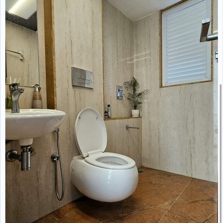 Bathroom, gundecha-trillium 3 Bedroom 1100 Sq.Ft. Apartment In Devala Pada Mumbai 9161598