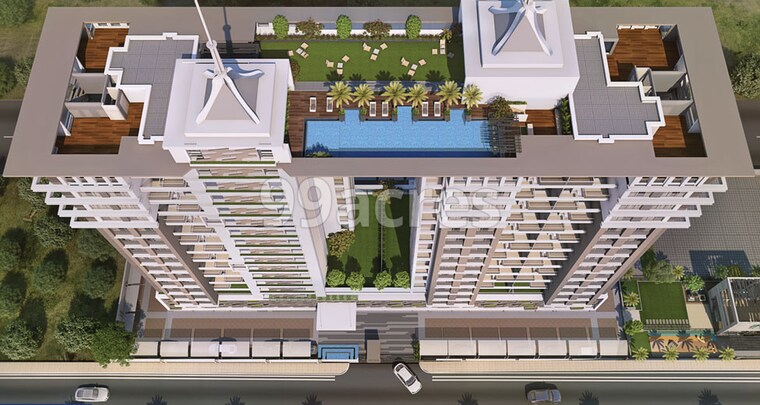 Exterior View, kundan-presidia 3 Bedroom 3375 Sq.Ft. Penthouse In Nibm Road Pune 9161591