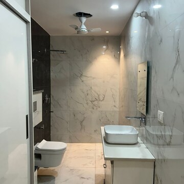 Bathroom in 4 BHK Apartment at 4S Aradhya Extension, Sector 67a – for Rent