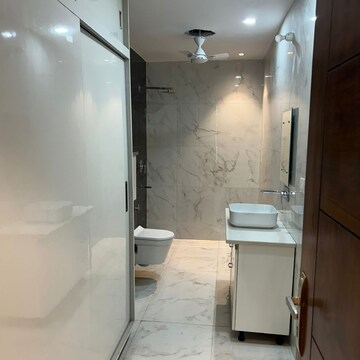 Bathroom in 4 BHK Apartment at 4S Aradhya Extension, Sector 67a – for Rent