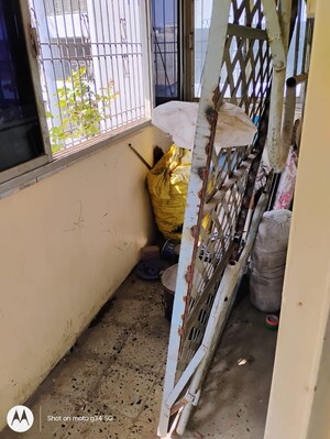 Balcony in 2 BHK Apartment at Nilkanth Park CHS, Kalyan West – for Sale