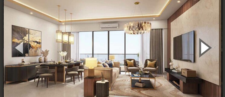 Living Room, signature-global-cloverdale 3 Bedroom 2280 Sq.Ft. Apartment In Sector 71 Gurgaon 9161732