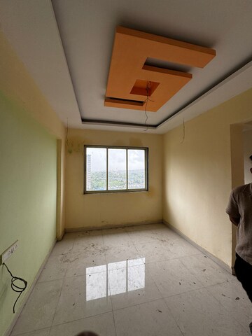 Living Room in 1 BHK Apartment at Gaondevi Heights, Dombivli West – for Rent