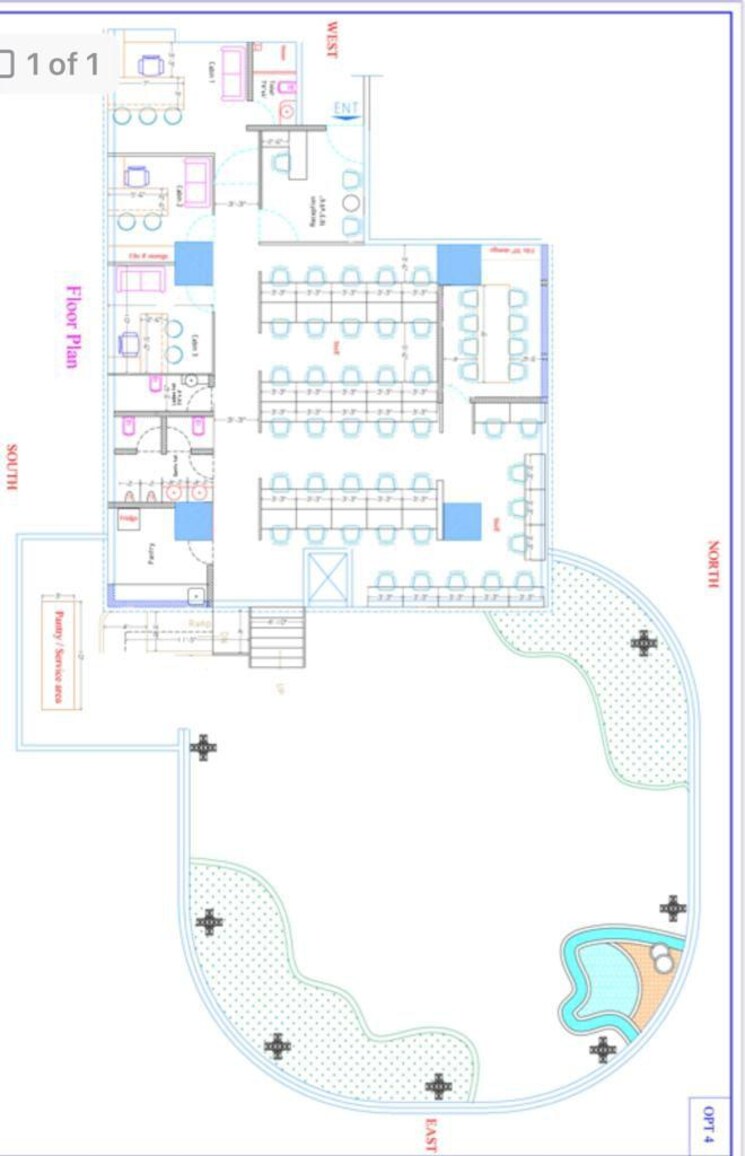 Floor Plan, lotus-trade-centre Commercial Office Space 3200 Sq.Ft. In Andheri West Mumbai 9161922