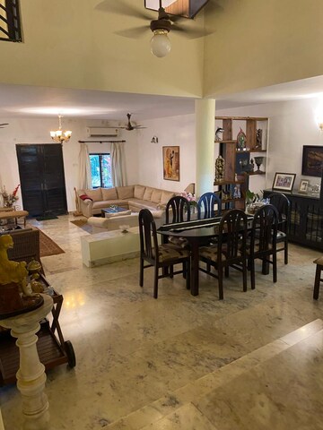 Living Room in 3 BHK Villa at Reis Magos – for Rent