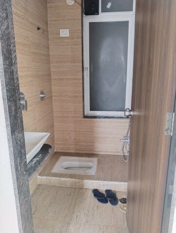 Bathroom in 1 BHK Apartment at KT Sai View, Khanda Colony – for Rent