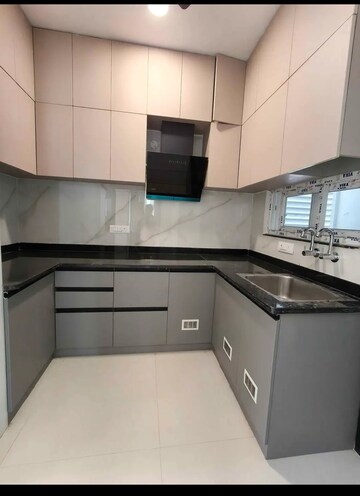 Kitchen in 2 BHK Apartment at Rajapushpa Provincia, Narsingi – for Rent