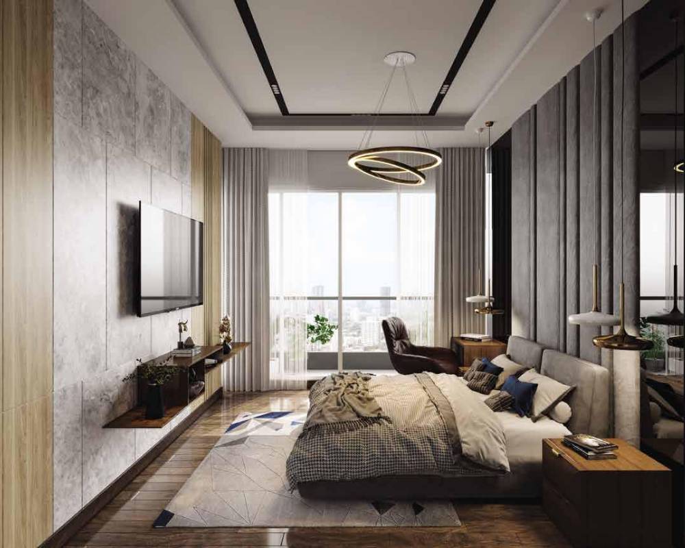 2 BHK + Extra Room Apartment For Sale in Kamdhenu Grandeur Sanpada