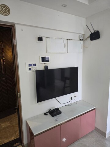Living Room in 1 BHK Apartment at Platinum Life, Andheri West – for Rent