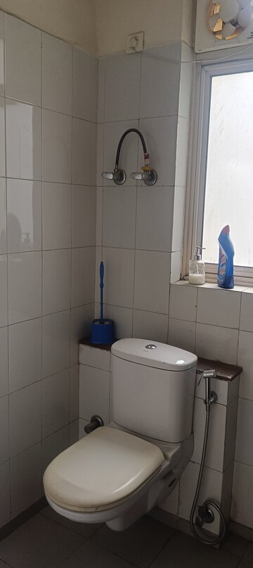 Bathroom in 3 BHK Apartment at Unitech Woodstock Floors, Sector 50 – for Rent