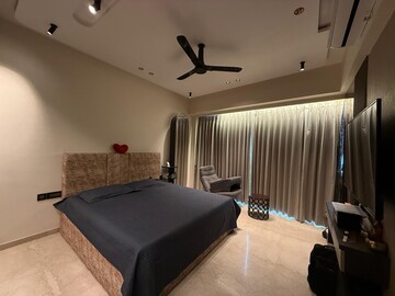 Bedroom in 3 BHK Apartment at Rustomjee Seasons, Bandra East – for Rent