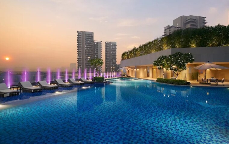 Swimming Pool, puri-diplomatic-residences 3.5 Bedroom 2282 Sq.Ft. Apartment In Sector 111 Gurgaon 9162034