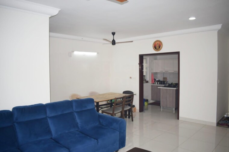 Living Room, purva-palm-beach 3 Bedroom 1348 Sq.Ft. Apartment In Hennur Road Bangalore 9162027