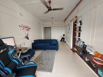 Living Room in 1 BHK Apartment at Rakshak Nagar Gold, Kharadi – for Rent