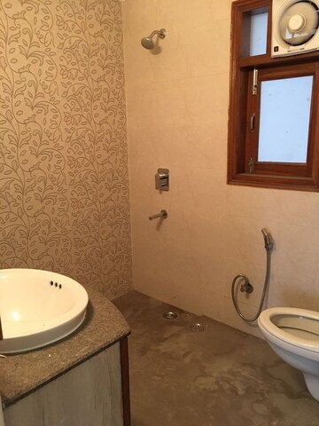 Bathroom in 3 BHK Builder Floor at East Of Kailash – for Rent