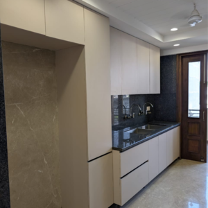 Kitchen in 3 BHK Builder Floor at Sector 7 – for Sale
