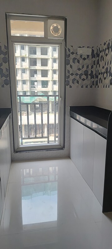 Balcony in 1 BHK Apartment at Raunak Bliss, Ghodbunder Road – for Rent